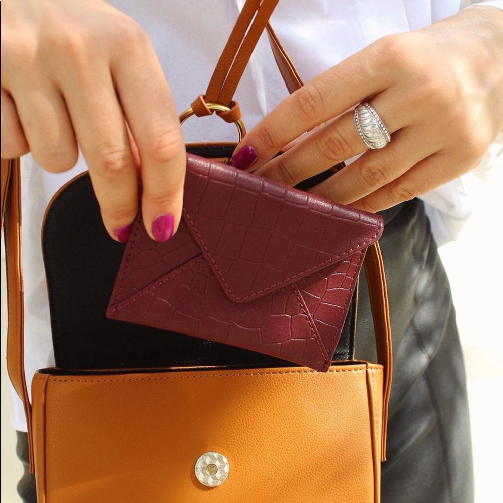 RACHEL MIRIAM Leather Card Case